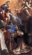 Lodovico Carracci La Vierge et l'Enfant apparaissant a saint Hyacinthe France oil painting artist